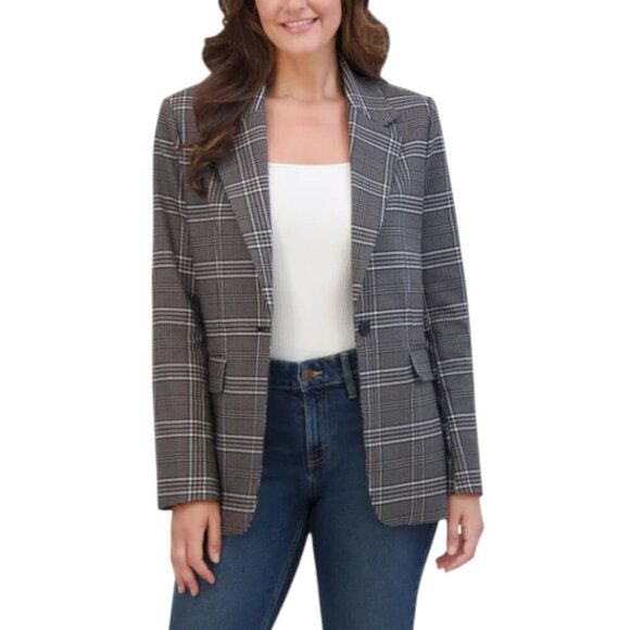 NEW French Connection Blazer | Plaid - Picture 1 of 6
